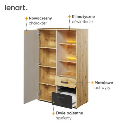 Szafka Qubic QB-05 Lenart Meble