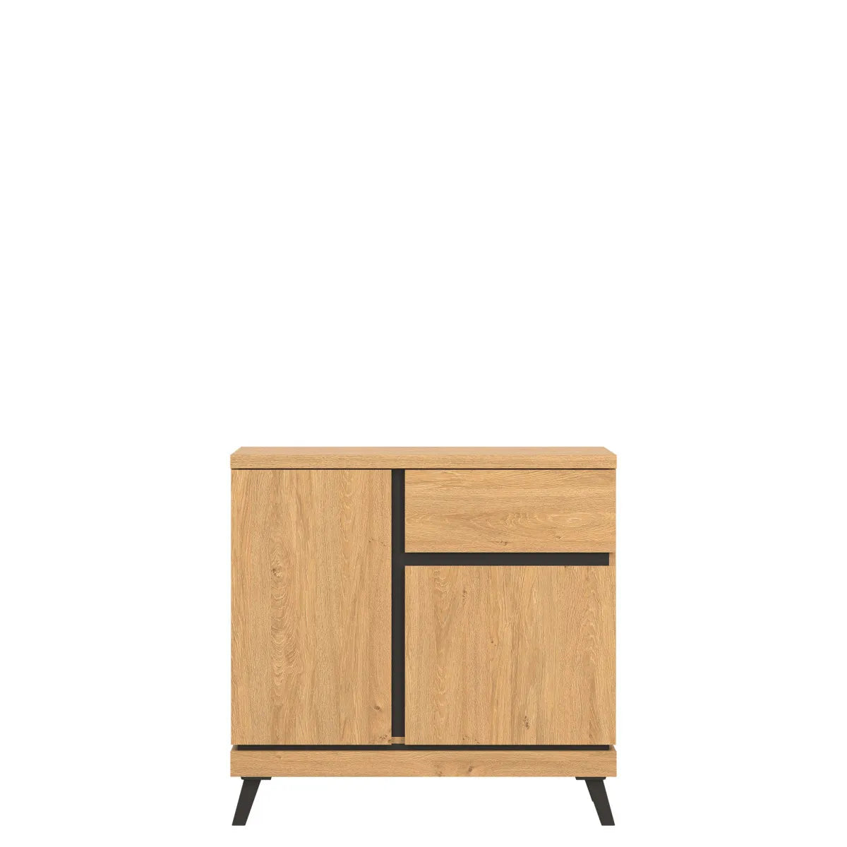 Komoda Ate szuflada dąb kamienny nowoczesna