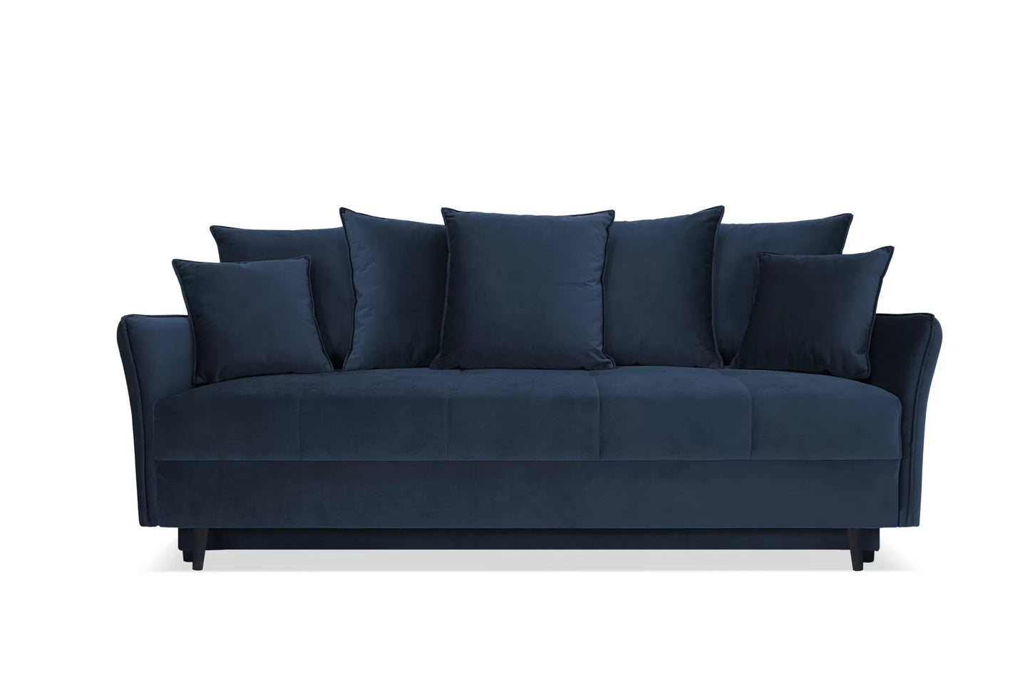 Sofa Tiano rozkładana granat velvet