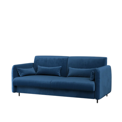 BED CONCEPT BC-19 - Sofa 160 do BC-12 - granat SOLO 263 / front biały