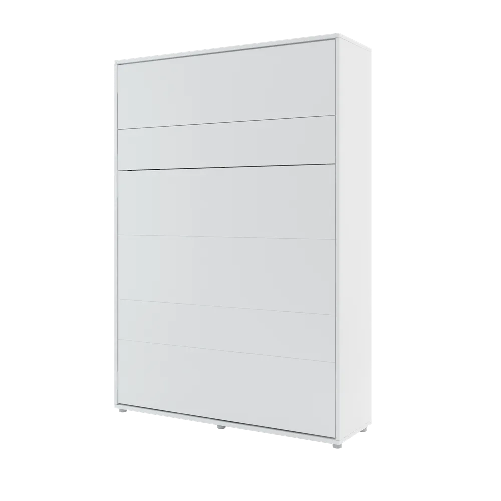 BED CONCEPT BC-01 - półkotapczan pionowy 140 - biały