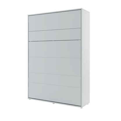 BED CONCEPT BC-01 - półkotapczan pionowy 140 - szary