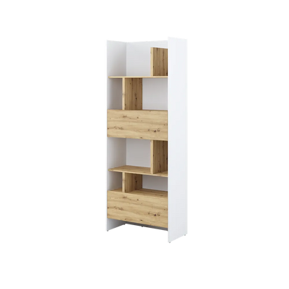 Regał Bed Concept do półkotapczanu pionowego biały dąb artisan