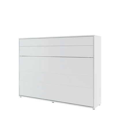 BED CONCEPT BC-04 - półkotapczan poziomy 140 - biały