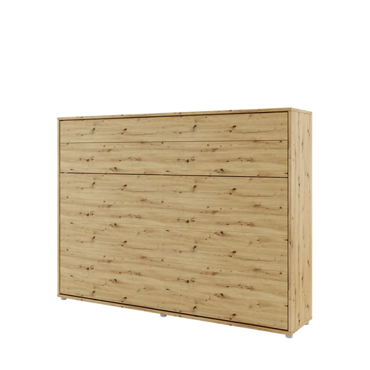 BED CONCEPT BC-04 - półkotapczan poziomy 140 - dąb artisan