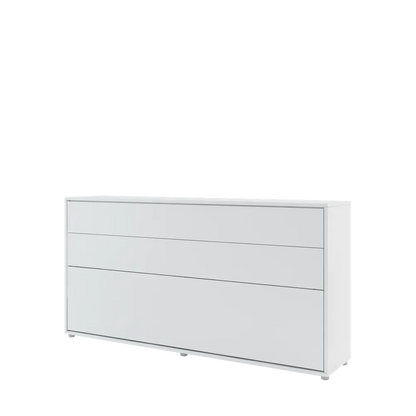 BED CONCEPT BC-06 - półkotapczan poziomy 90 - biały