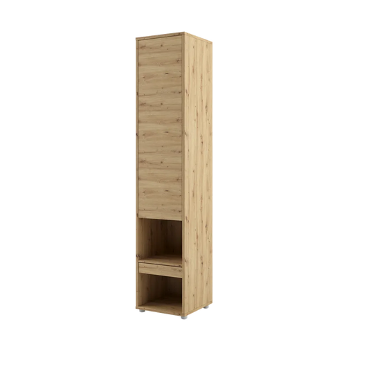 Dostawka Bed Concept regał do półkotapczanu pionowego dąb artisan