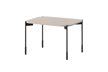 Stolik kawowy Sonatia cashmere 60 metalowe nogi