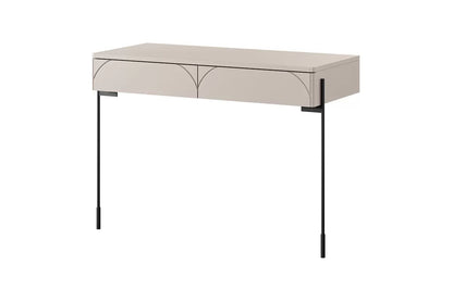 Toaletka Sonatia cashmere nowoczesna metalowe nogi