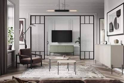 Stolik kawowy Sonatia cashmere 70 metal nowoczesny