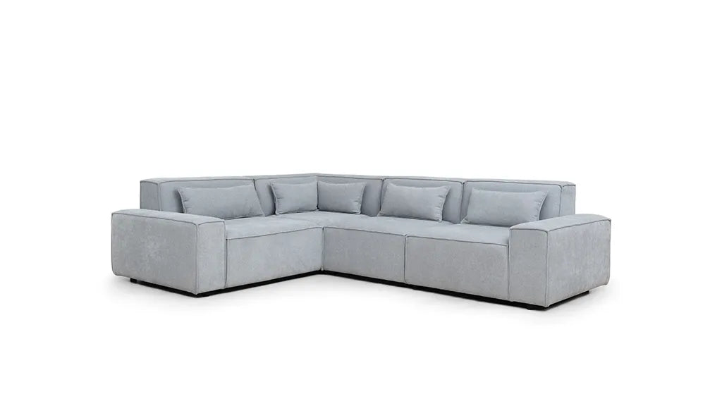 Narożnik Easy nowoczesny moduł szary