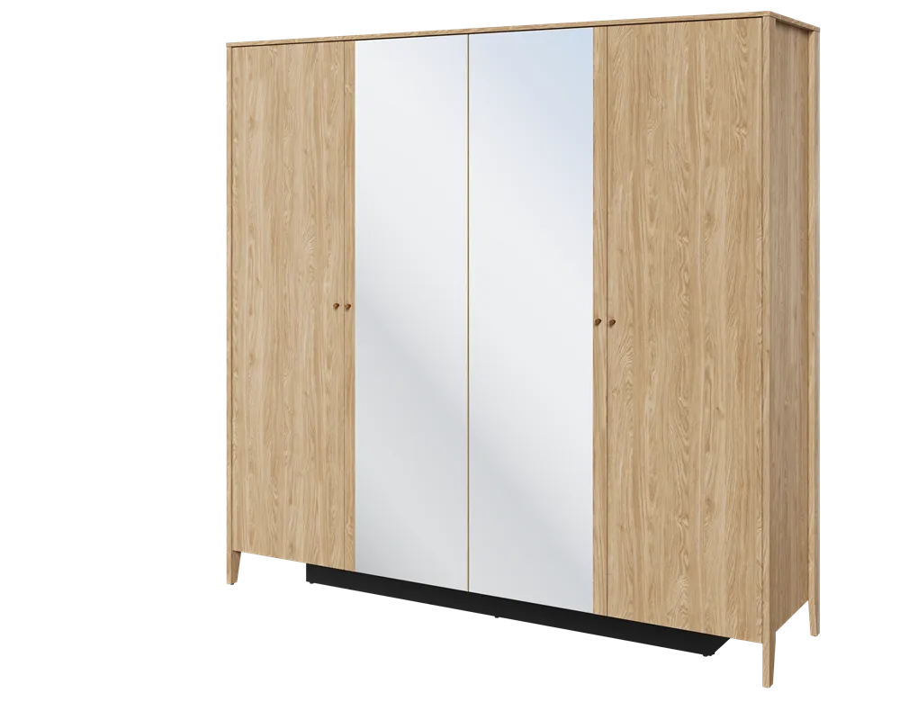 COZY CZ-01 - szafa 4d - dąb olejowany