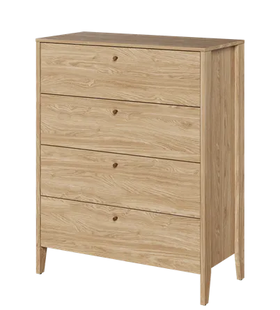 COZY CZ-03 - komoda 4s - dąb olejowany