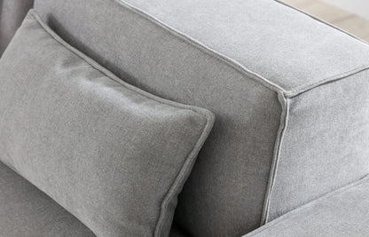 Narożnik Easy nowoczesny moduł szary