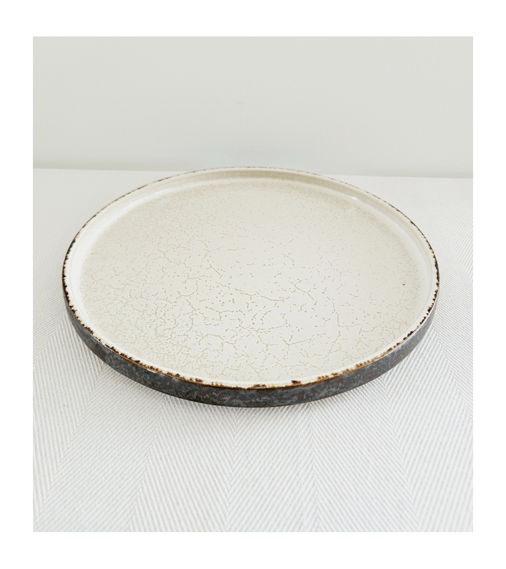 Talerz obiadowy z rantem Arondi Dolomit 25 cm