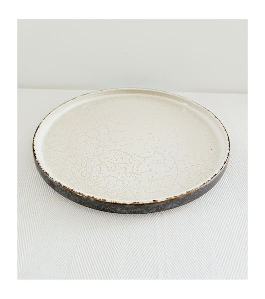 Talerz obiadowy z rantem Arondi Dolomit 25 cm