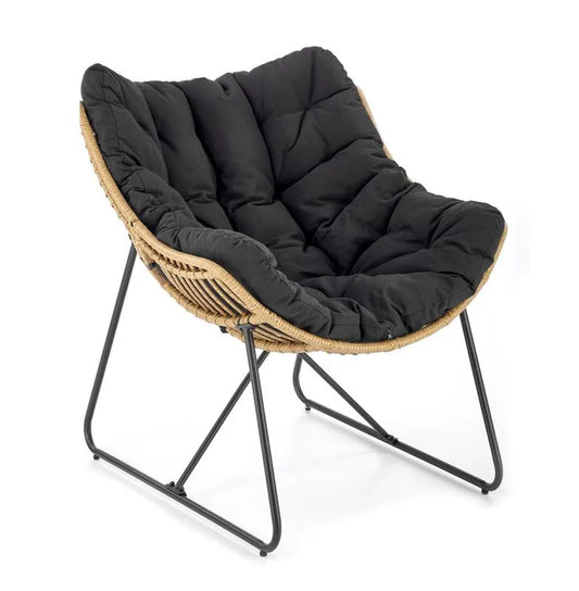 Fotel Whisper rattan wypoczynkowy ogrodowy