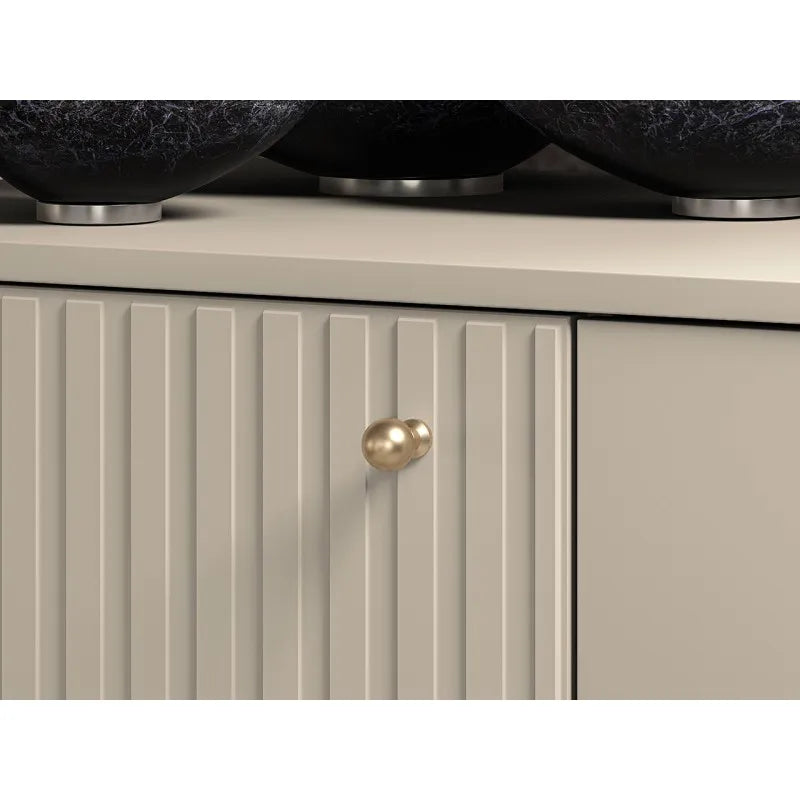 Komoda Sophie duża nowoczesna lamele cashmere