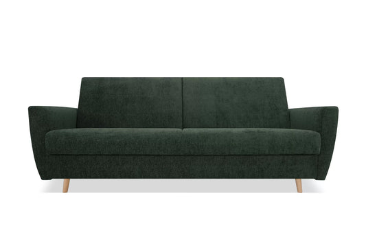 Sofa Flavo zieleń rozkładana szenil