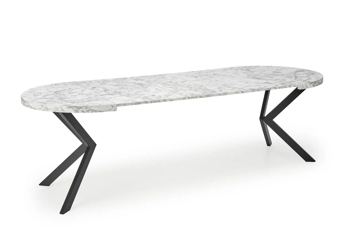 Stół Peroni rozkładany 100-250cm biały marmur