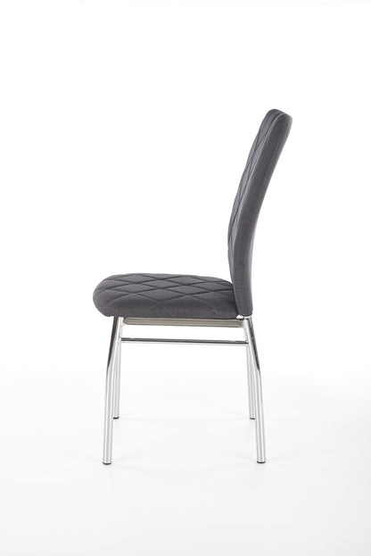 Krzesło K309 ciemny popiel/metalowe