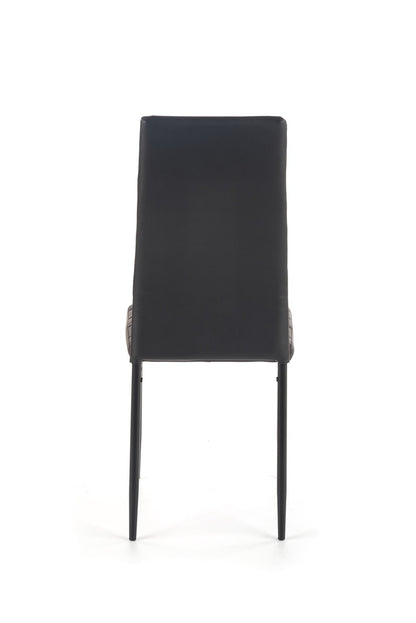 Krzesło K70 czarne/metalowe