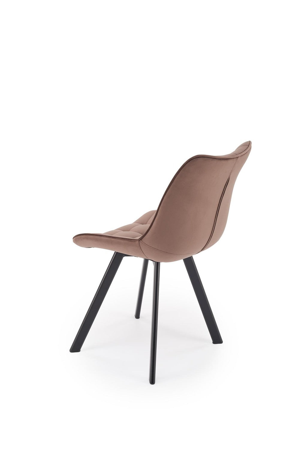 Krzesło K332 mocca/metalowe
