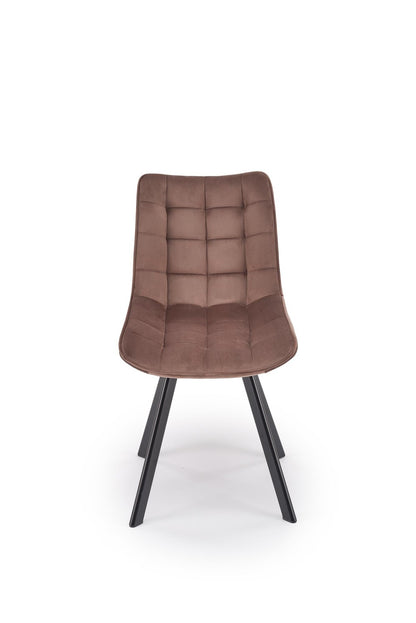 Krzesło K332 mocca/metalowe