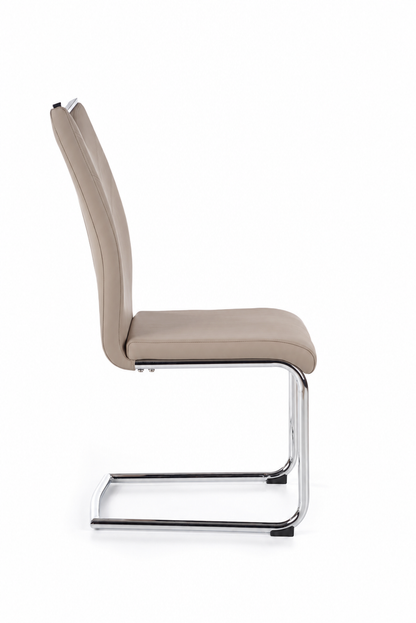 Krzesło K224 cappucino/metalowe
