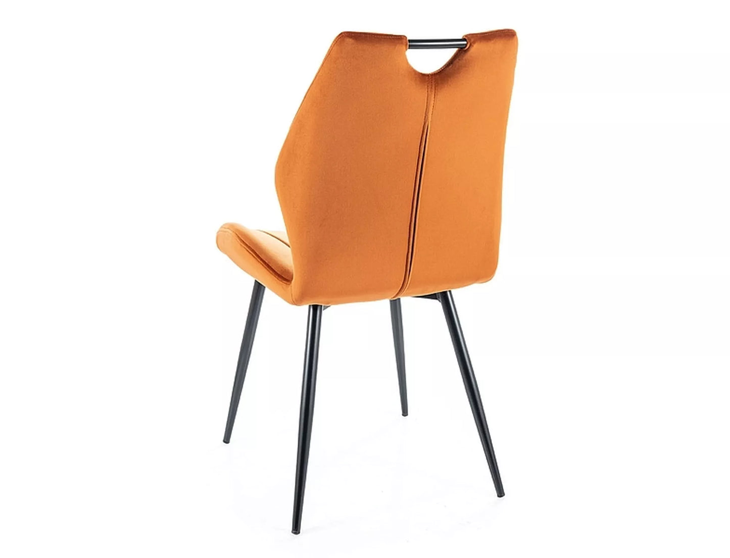 Krzesło Arco cynamonowe velvet