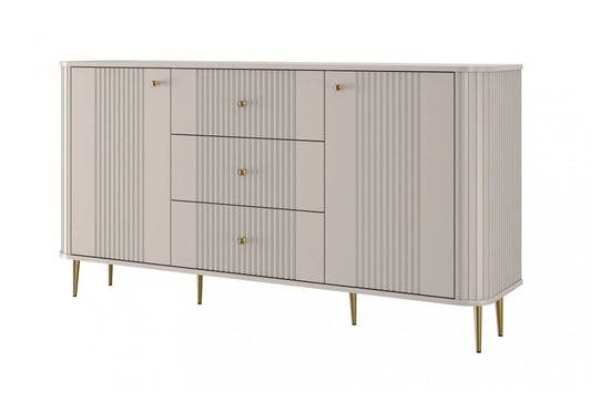 Komoda Vesper 160 cashmere złote nogi
