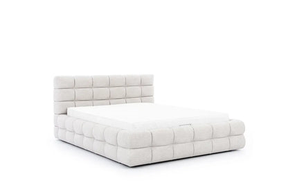 Łóżko Magnelio 160 tapicerowane boucle