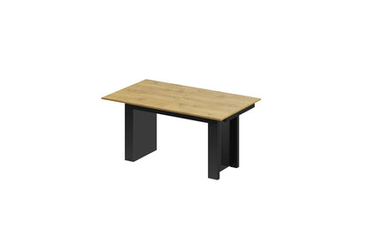 Stół Magro 170-410cm dąb artisan czarny