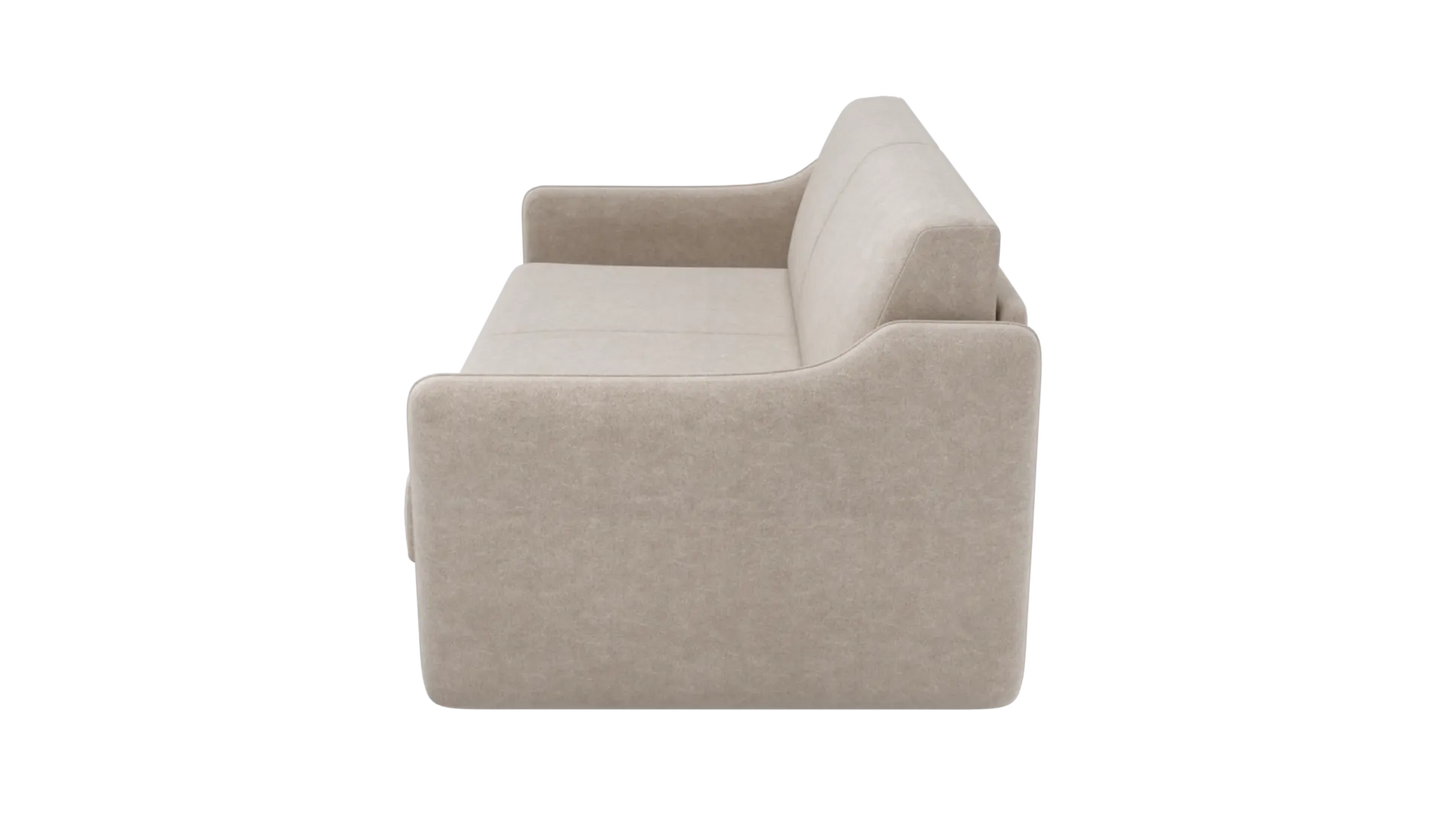 Sofa Mario stelaż włoski beżowa kanapa rozkładana