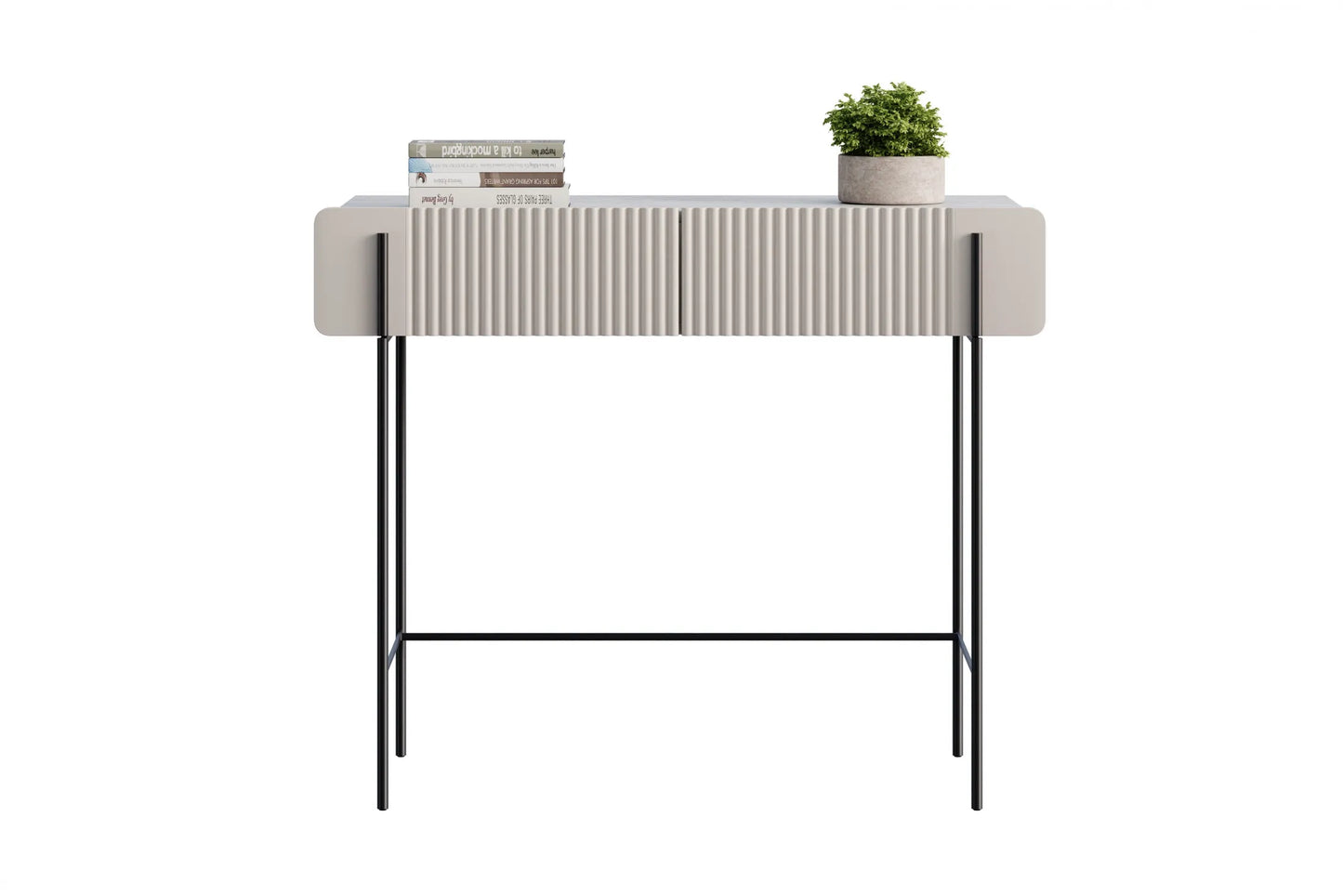 Toaletka Malmi czarne nóżki cashmere crema bianca