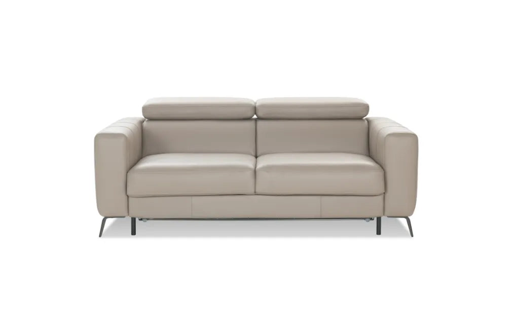 Sofa Tulipano skóra stelaż włoski