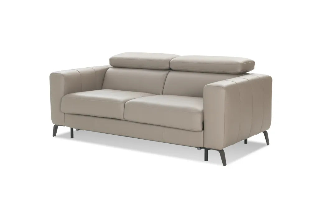 Sofa Tulipano skóra stelaż włoski