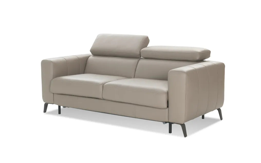 Sofa Tulipano skóra stelaż włoski