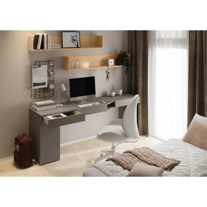 Półka Wisząca WOOW WO-10 dąb vinceza bielona