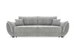Sofa Marlin szara rozkładana sztruks