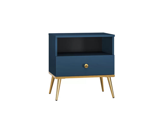 Szafka nocna Marine glamour granat