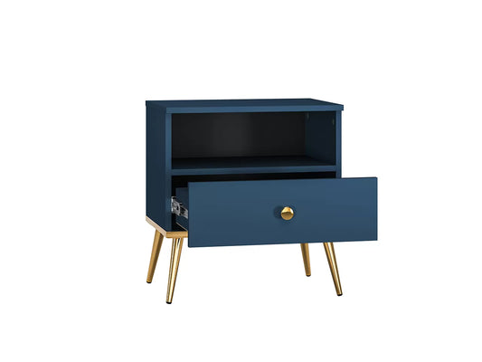 Szafka nocna Marine glamour granat