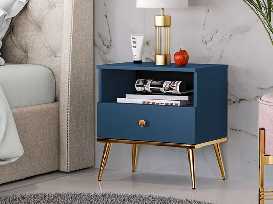 Szafka nocna Marine glamour granat
