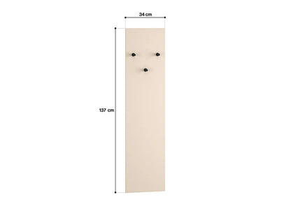 Wieszak Sophie panel ścienny cashmere