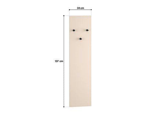 Wieszak Sophie panel ścienny cashmere