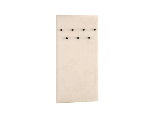 Wieszak Sophie panel ścienny tapicerowany cashmere