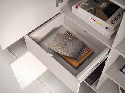 Witryna BARNEE z oświetleniem 01-002 Kaszmir