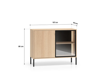 Komoda Barnee 03-001 Dąb Lindberg