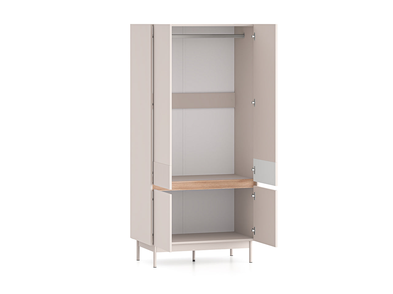 Szafa Dunea 01 dwudrzwiowa cashmere
