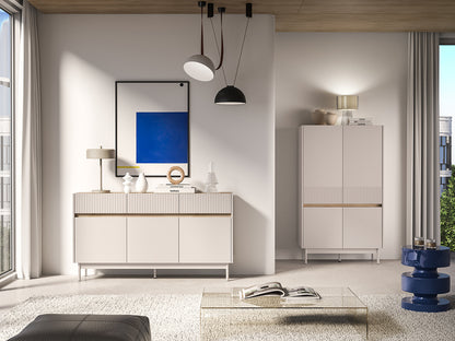 Komoda Dunea duża cashmere dąb cremona